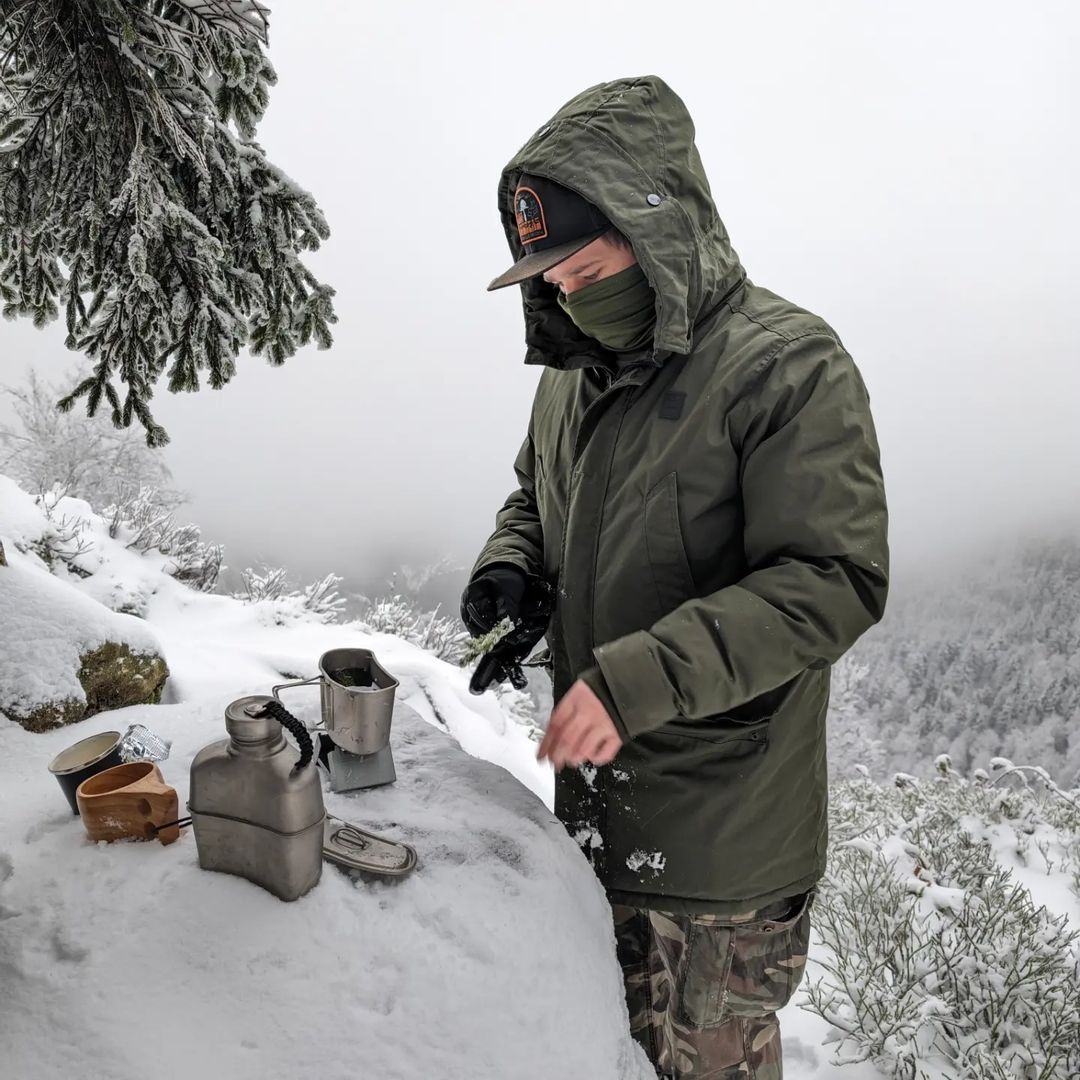 Titanium Canteen Military Mess Kit - 34 oz / 1 L