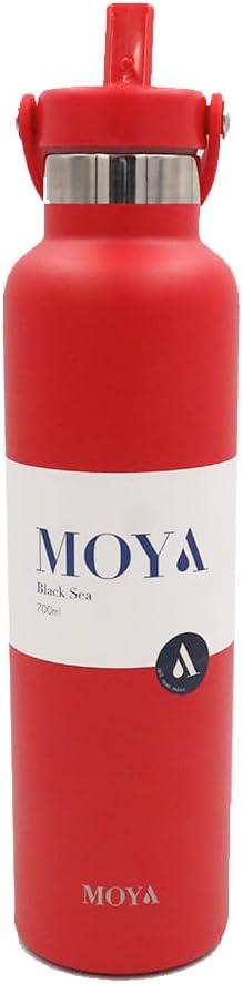 Black Sea Stainless Steel Water Bottle - 24 oz / 700 ml