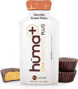 Huma Chia Energy Gel Plus - Peanut Butter & Chocolate - 36g
