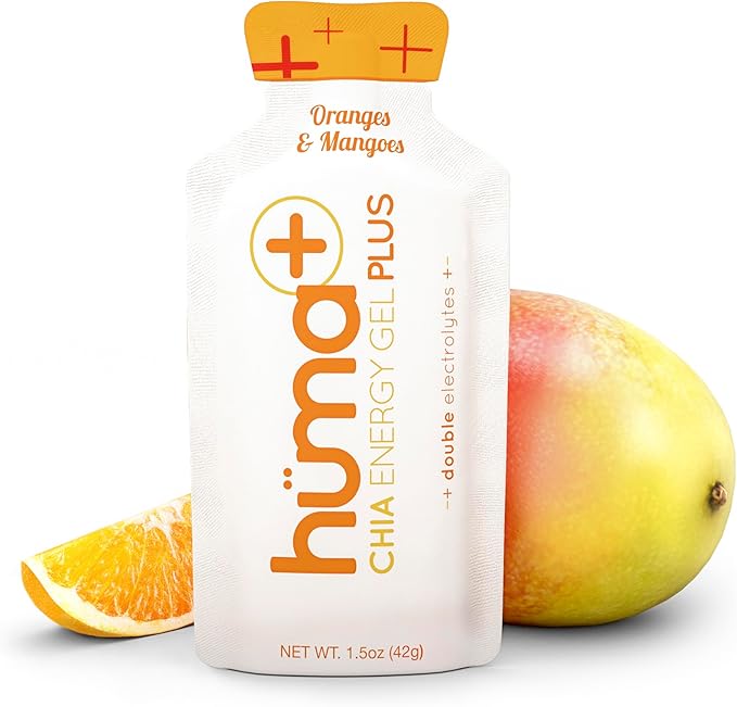 Huma Chia Energy Gel Plus - Orange & Mango - 42g