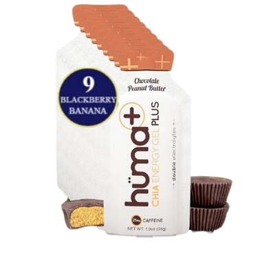 Huma Chia Energy Gel Plus - Peanut Butter & Chocolate - 36g