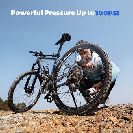 Flextail Tiny Bike Pump Travel Compact Cycle Inflator