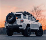 WaterPort Universal Mount for 4 Gallon Day Tank rear view with mounting holes