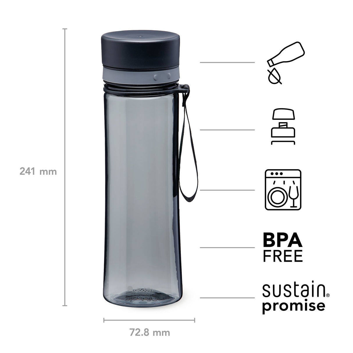 Aveo Water Bottle - 20 oz / 600 ml