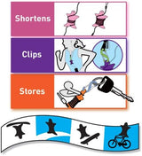 Nite Ize Curvyman Cord Supervisor Cable Organizer Clip