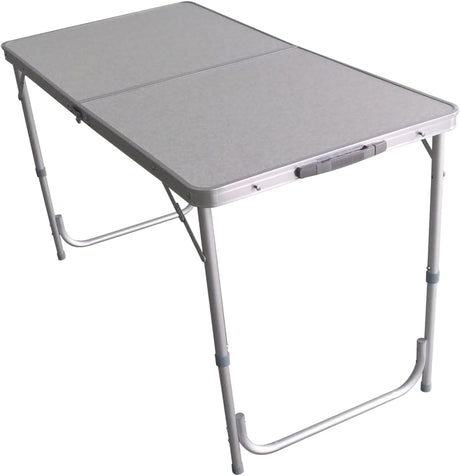 Aluminium Foldable Dining Table MDF Top