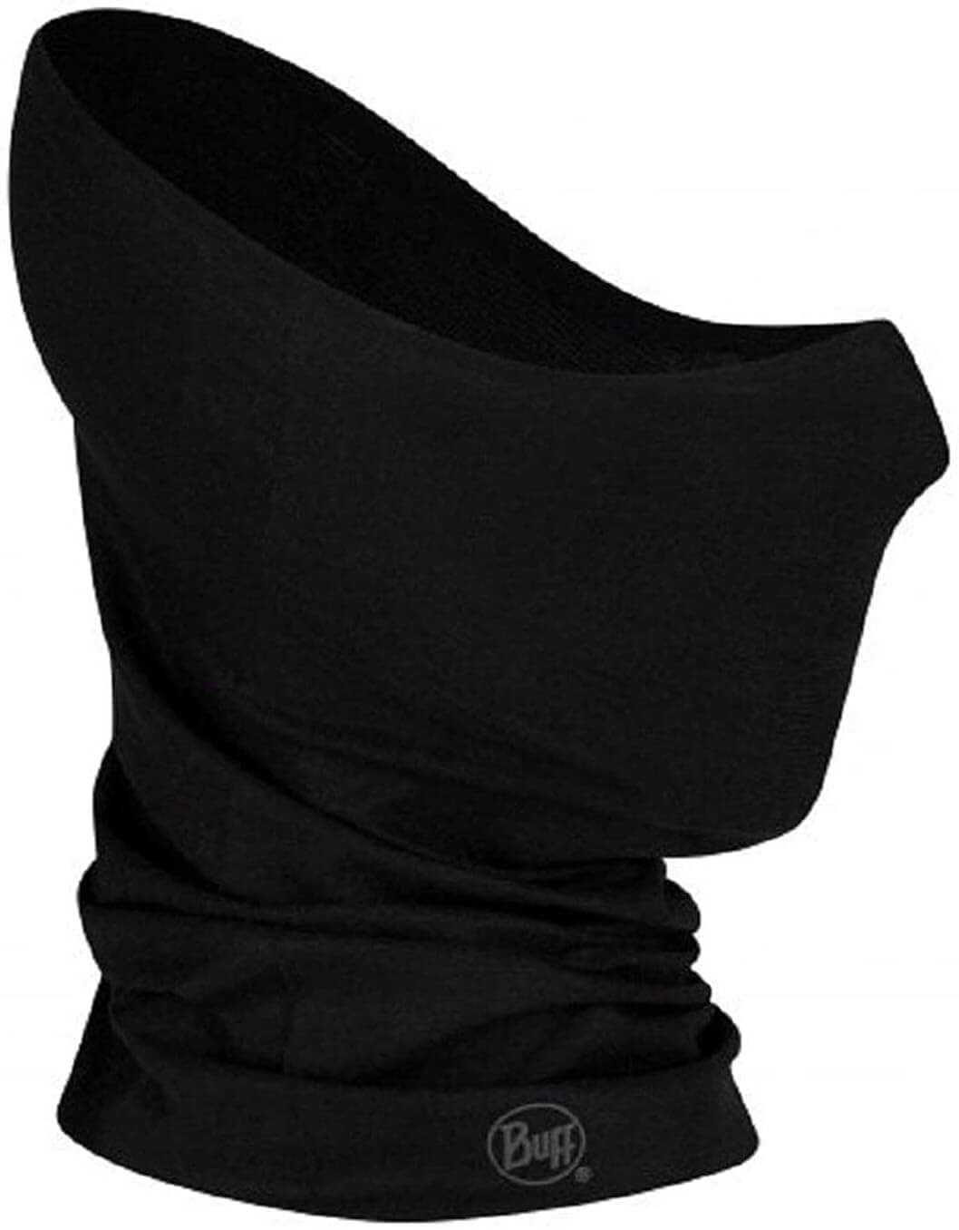 Buff Filter Tube Solid Black UV Face Cover