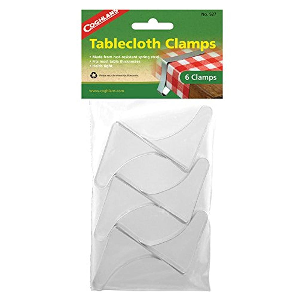 Tablecloth Clamps (Pack Of 6)