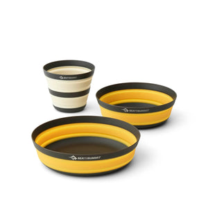 Frontier UL Collapsible Dinnerware Set [3 Piece] M and L Bowl w/ Cup