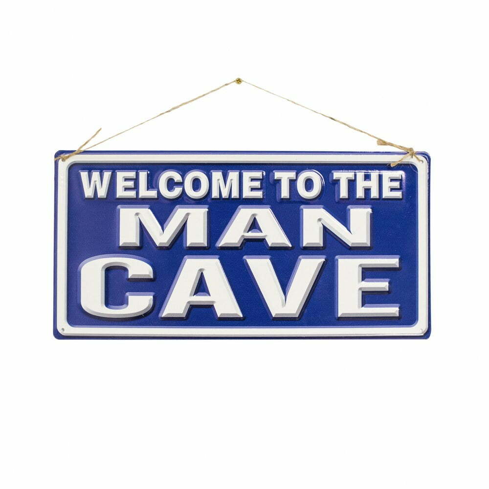 Welcome to the Man Cave Wall Sign