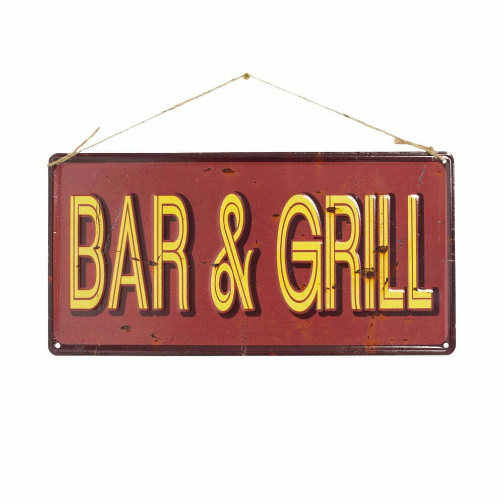 Bar & Grill Wall Sign