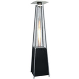 Pure Heat Solavé Pyramid Style Gas Patio Heater In Black