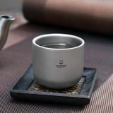 Titanium Tea Cup Double Wall