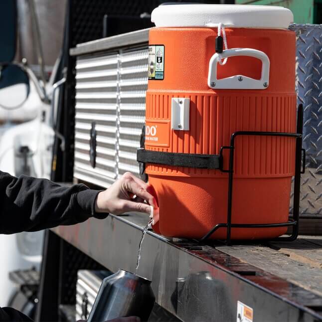 Wire Truck Rack For 10 Gallon Water Jug