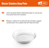 Glacier Stainless Plate