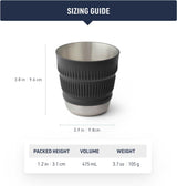 Sea to Summit Detour Collapsible Mug Carabiner Clip Set