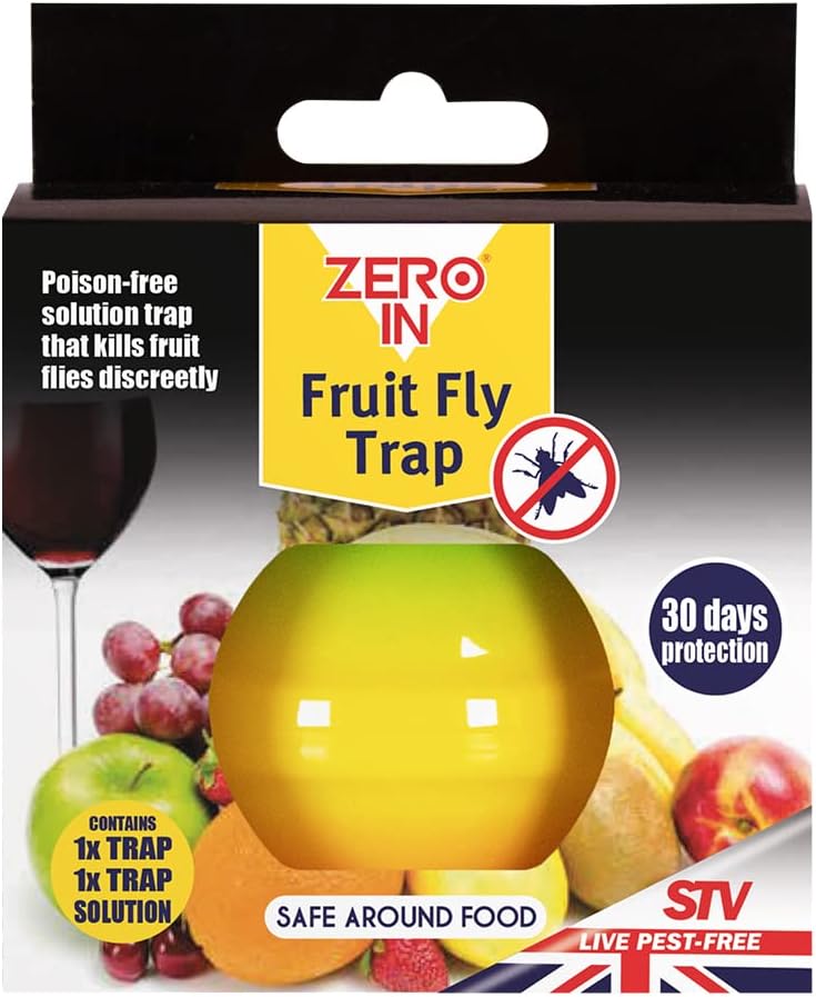 Ready-Baited Fruit Fly Trap