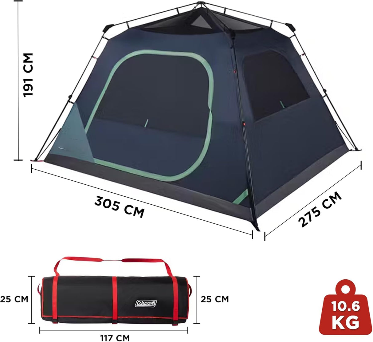 Instant Skylodge Tent By Coleman – Geardoor