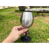 Glacier Stainless Nesting Red Wine Glass - 15.2 oz / 450 ml