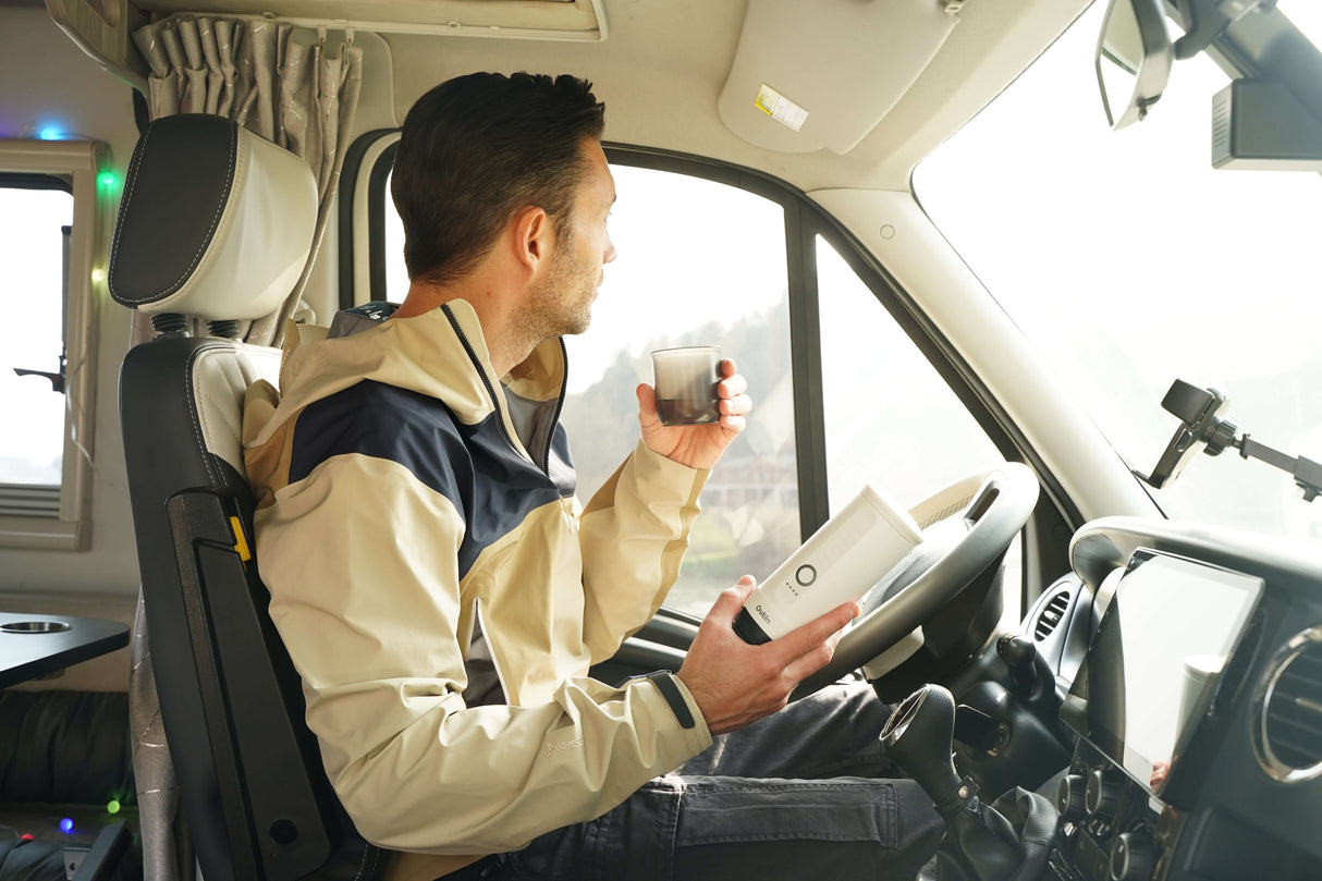 Outin Nano Portable Espresso Machine - Pearl White