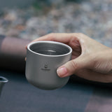 Titanium Tea Cup Double Wall