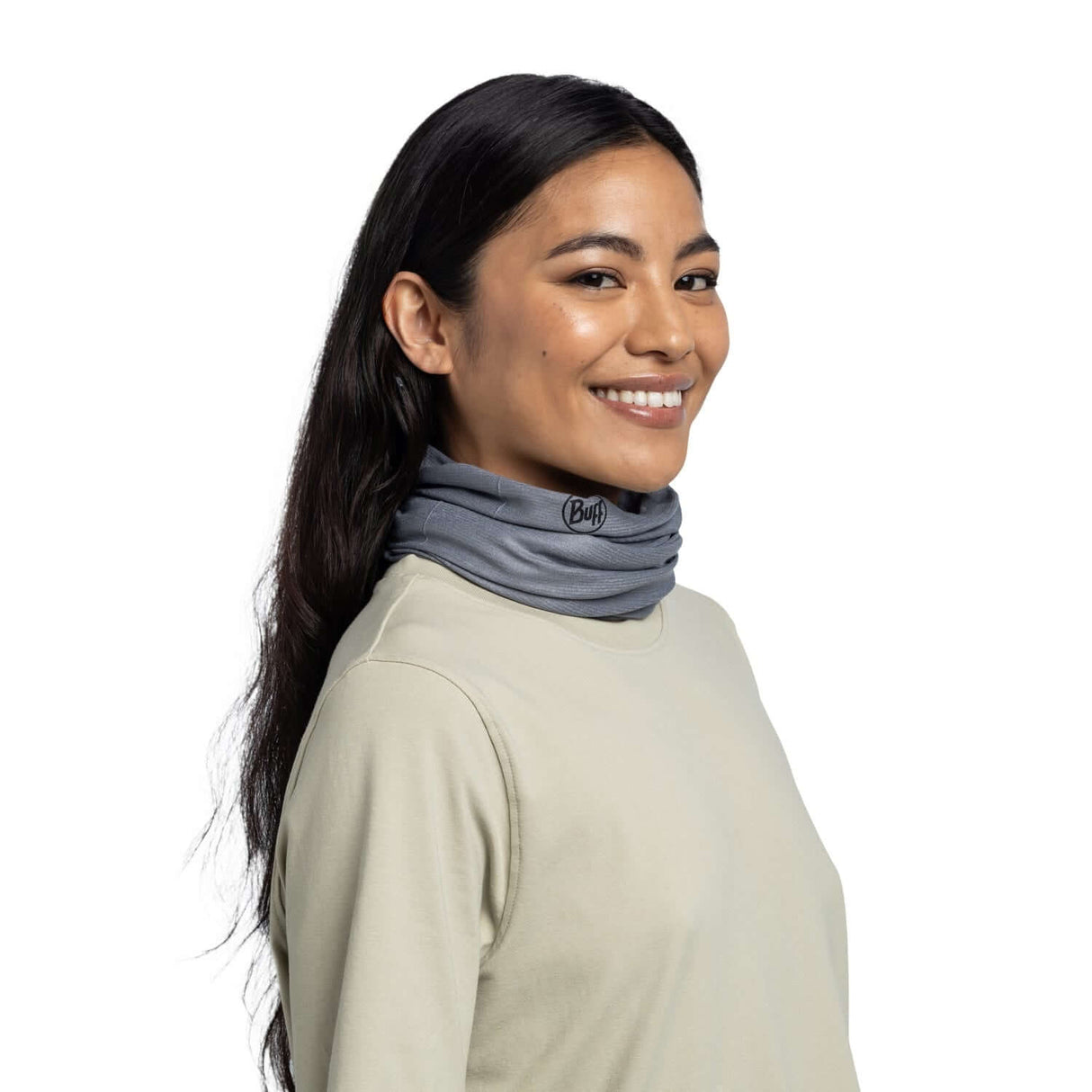 CoolNet UV Neckwear - Solid Ash