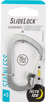 Slidelock® Carabiner Stainless Steel #3