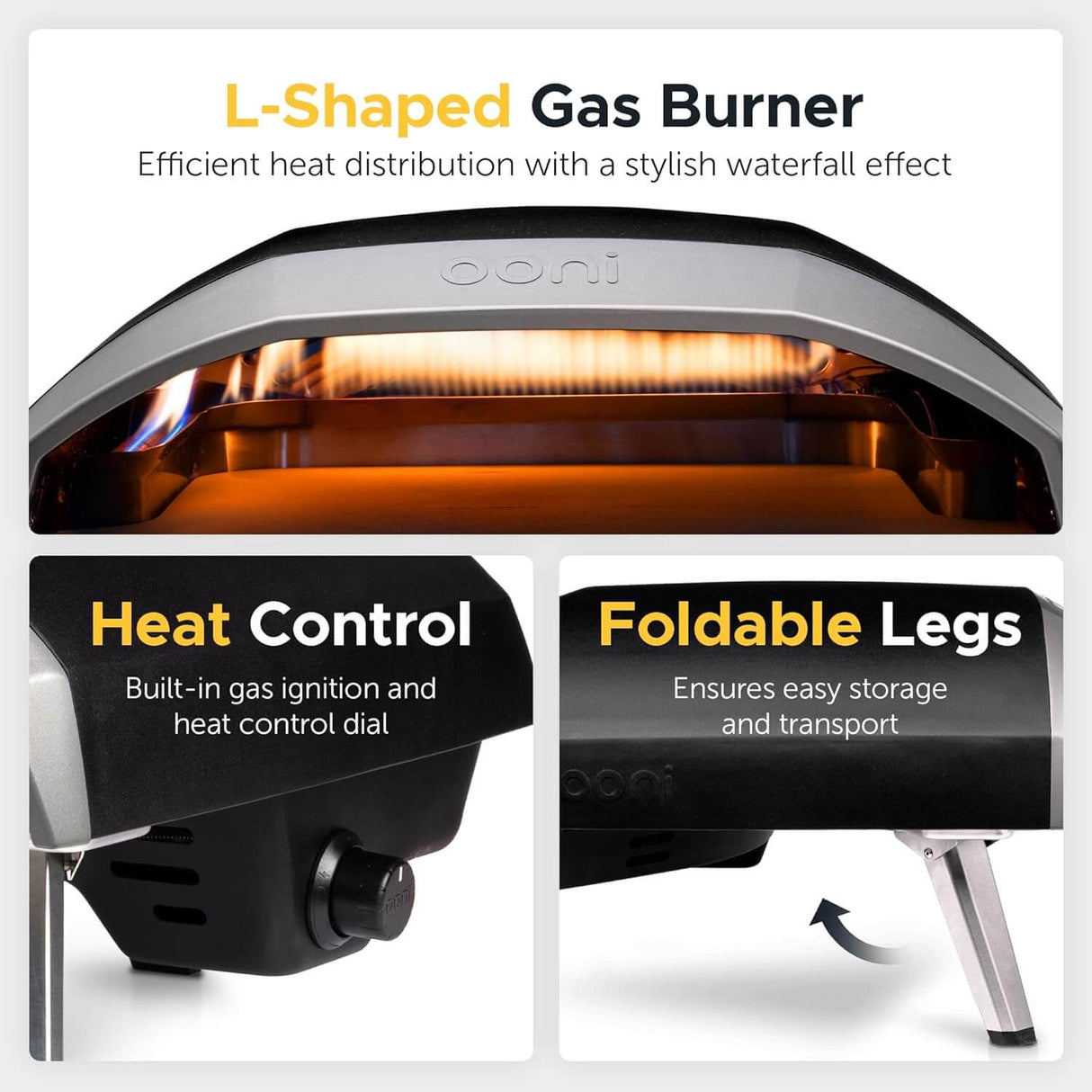 Ooni Koda 16 - Gas Powered Outdoor Pizza Oven