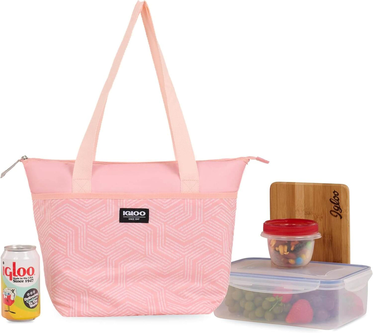 Soft 14-can Tote Cooler Bag - 9L