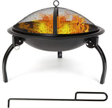 Folding Round Fire Pit