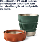 Sea to Summit Detour Collapsible Mug Carabiner Clip Set