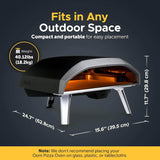 Ooni Koda 16 - Gas Powered Outdoor Pizza Oven