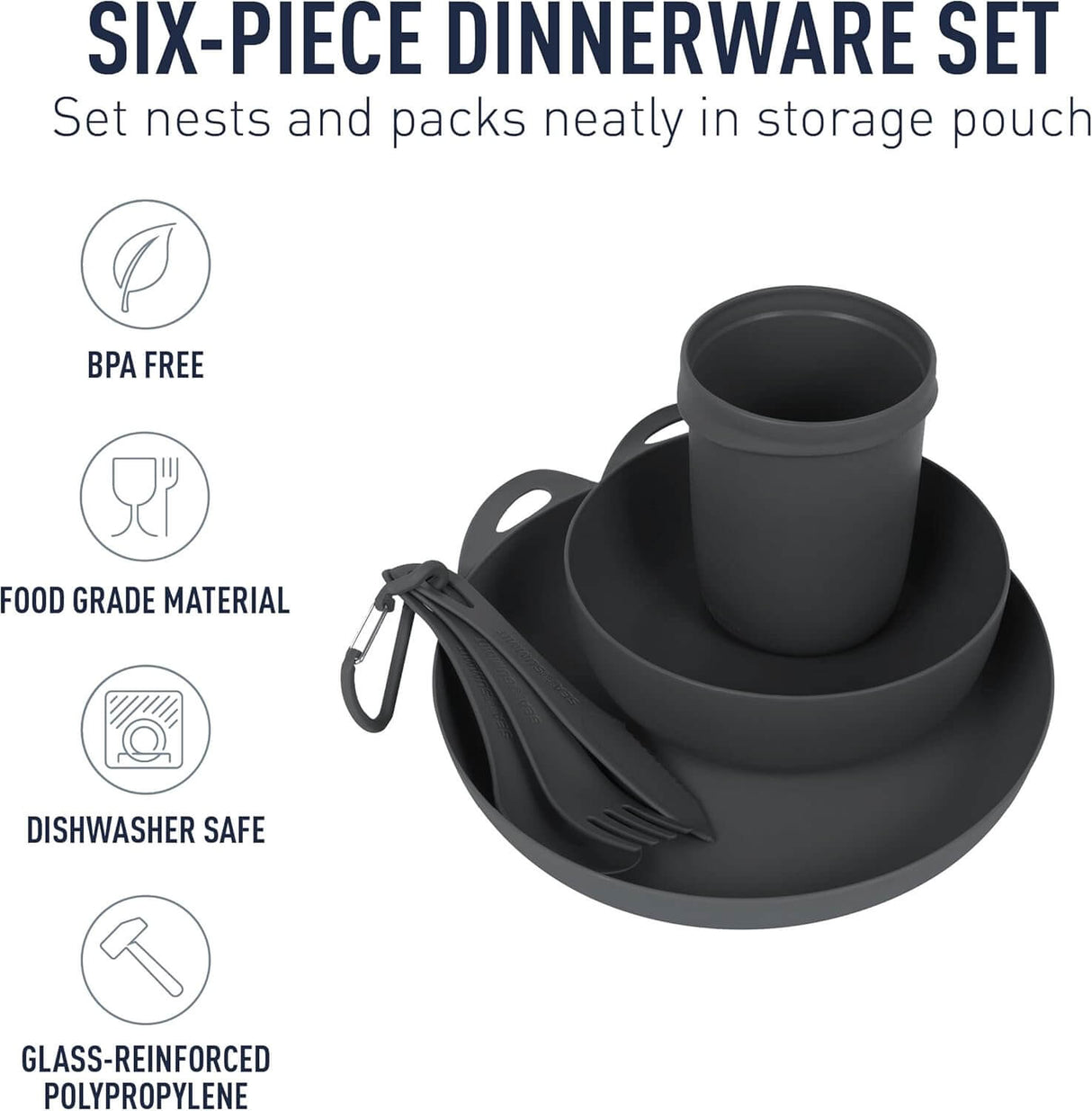 Sea to Summit Delta Camp Dish Set for Outdoor Meals