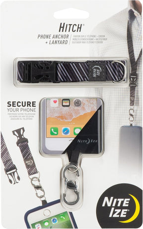 Nite Ize Hitch Phone Anchor + Lanyard Secure Neck Strap