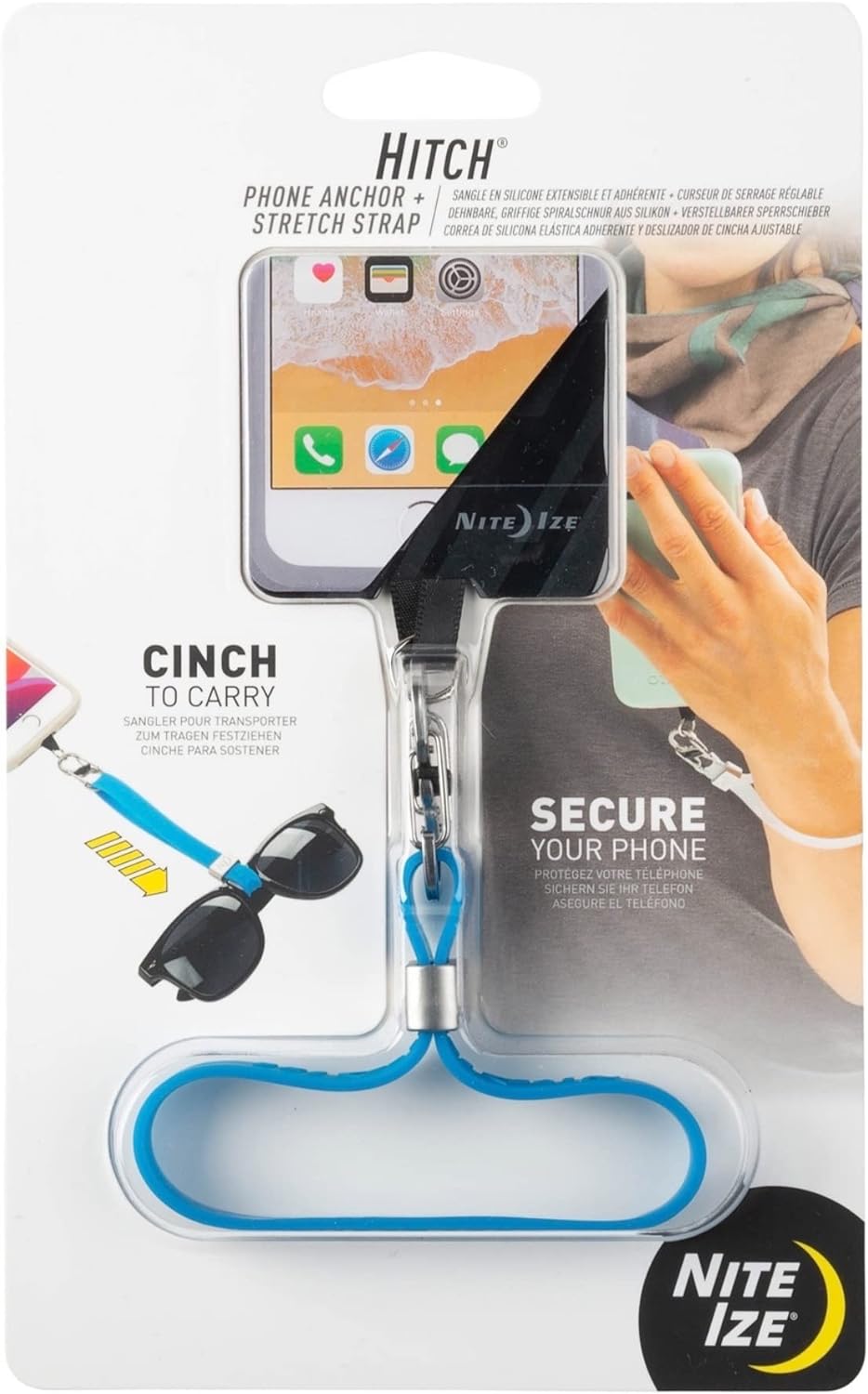 Hitch® Phone Anchor + Stretch Strap