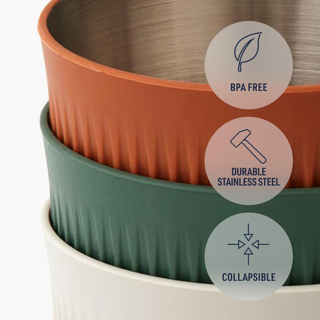 Sea to Summit Detour Collapsible Mug Carabiner Clip Set