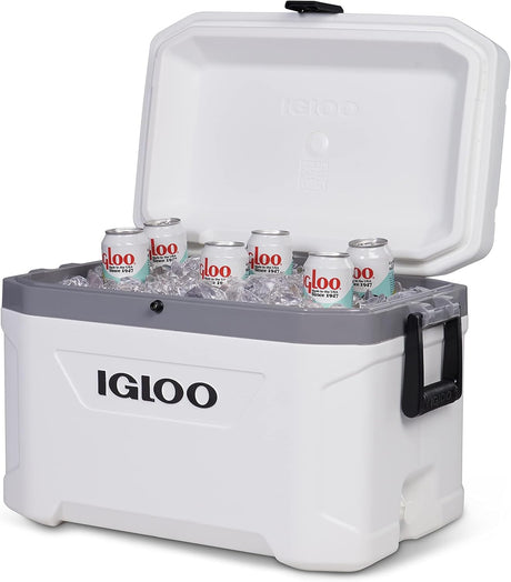 Igloo Marine Ultra Cooler 54Qt - UV Shield and Fish Ruler