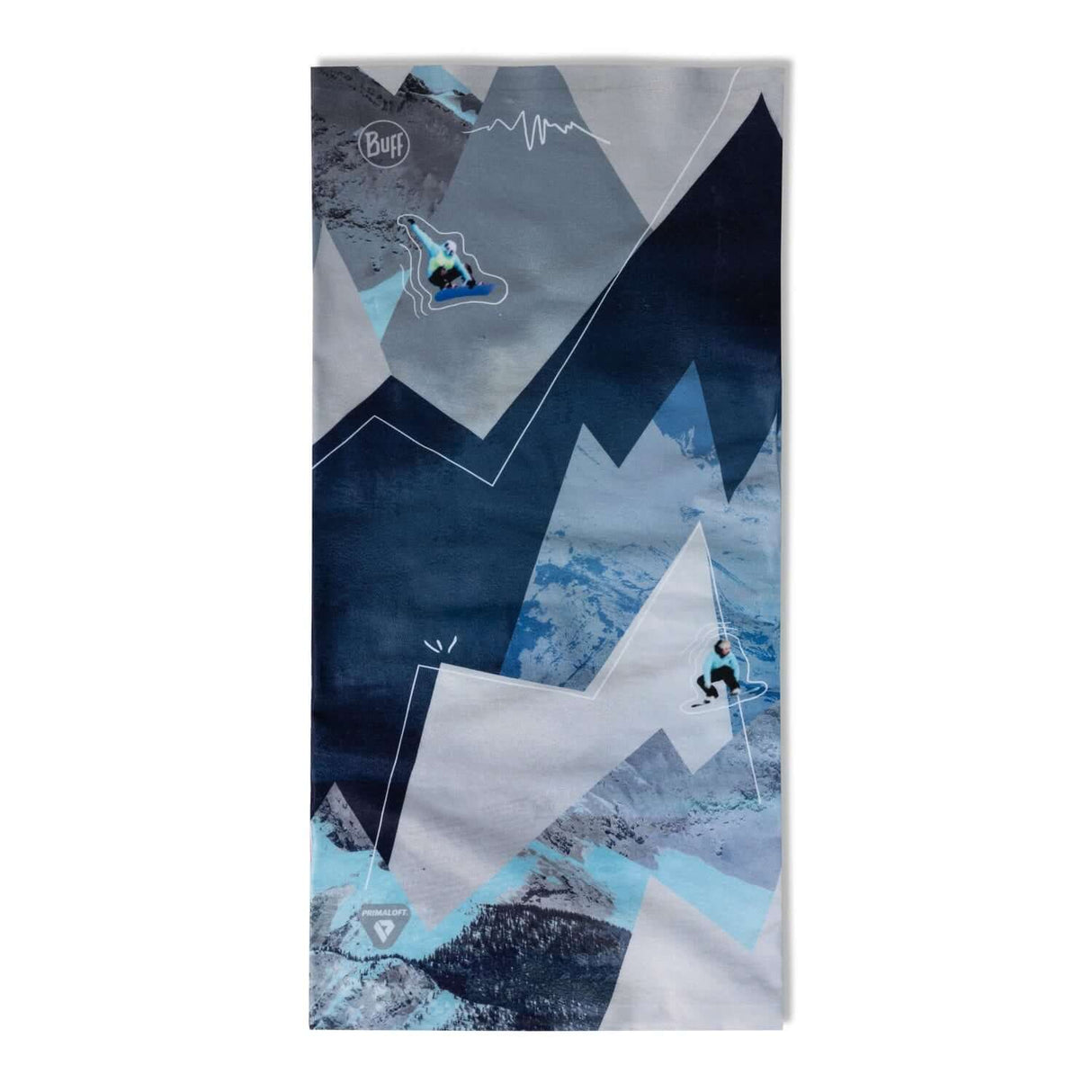 Buff Thermonet Neckwear Synth Blue Thermal Outdoor Scarf