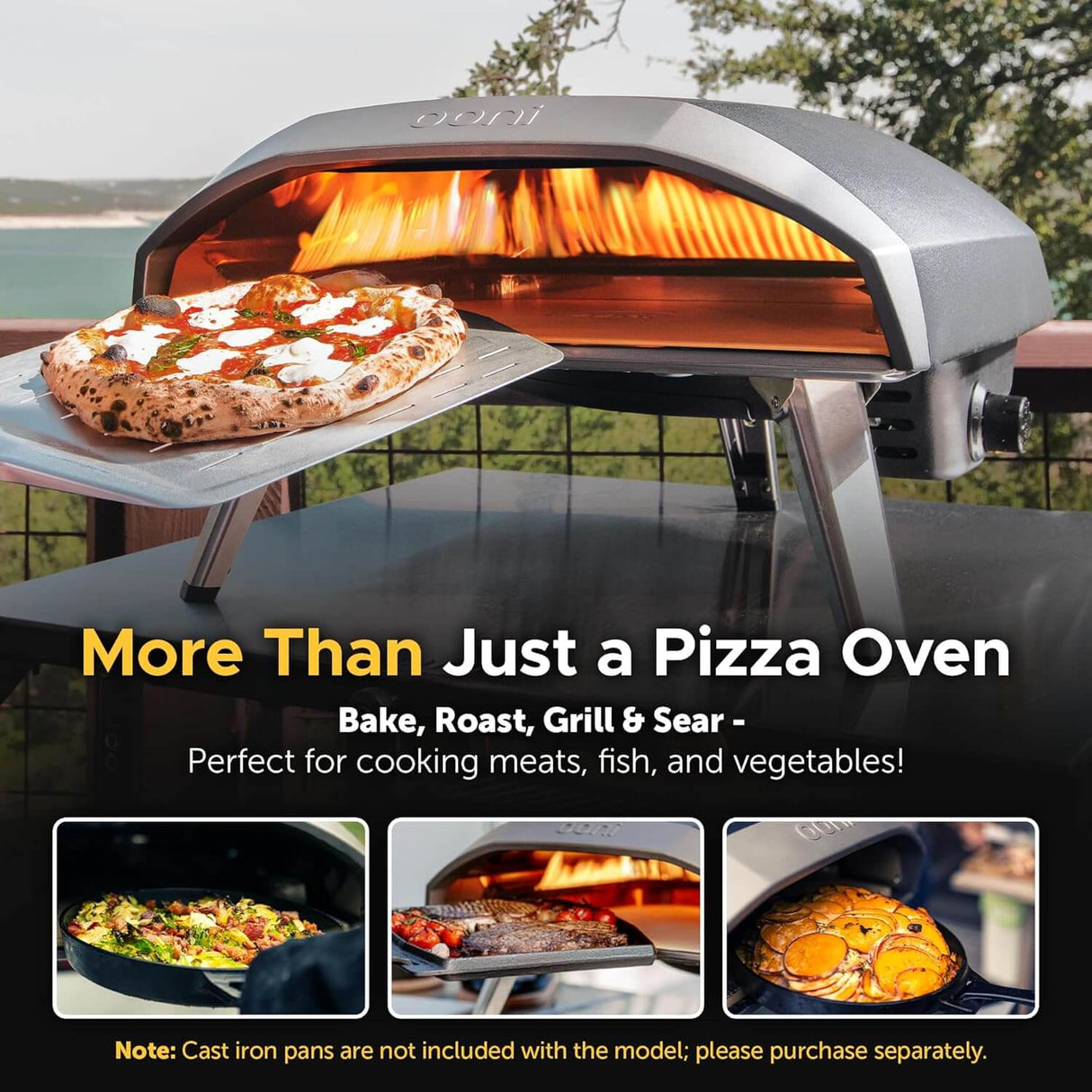 Ooni Koda 16 - Gas Powered Outdoor Pizza Oven
