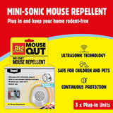 Sonic Repeller - 3 Pack