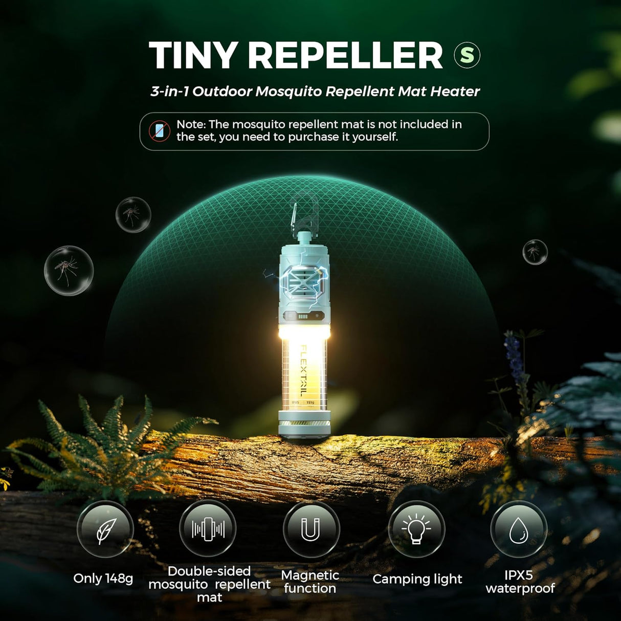 Flextail Tiny Repeller S Compact Mosquito Control Device