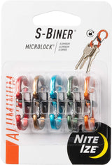 S-Biner Microlock Aluminum - 5 Pack