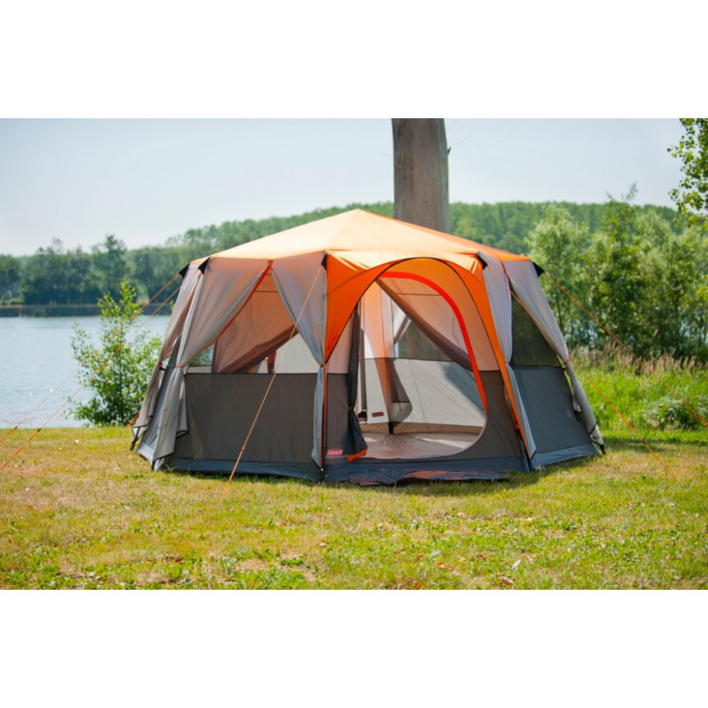 Octagon Camping Tent - 8 Person