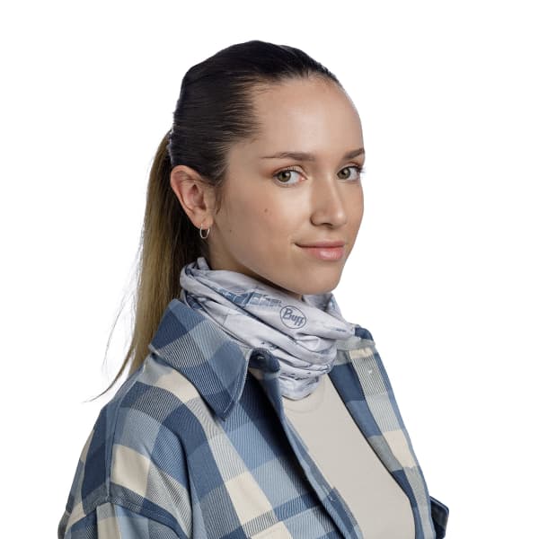 Buff CoolNet UV Frane Light Grey Lightweight Scarf