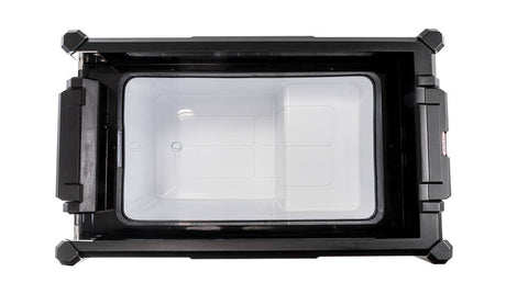 Top view of ARB Zero Portable Fridge Freezer Single Zone - 36L interior with open lid