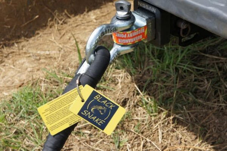 ARB Black Snake Snatch Strap with Thimbles 8T