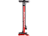 Dual Charger Floor Pump - Red