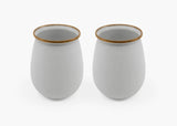 Enamelware Dining Collection - Eggshell (2 Sets)