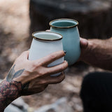 Enamelware Dining Collection - Eggshell (2 Sets)