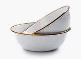 Enamelware Dining Collection - Eggshell (2 Sets)